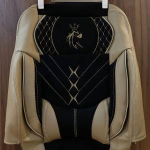 روکش صندلی تمام چرم پژو پارس جدید طرح پاناما