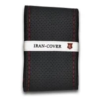 دور فرمان دوختنی مشکی دوخت قرمز