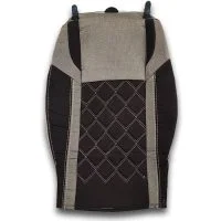 روکش صندلی برزنتی پرشیا جدید کرم قهوه ای