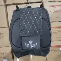 روکش صندلی برزنتی صبا طوسی گلدوزی لوزی