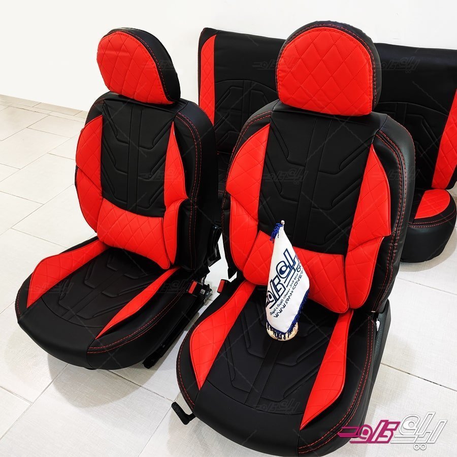 روکش صندلی تمام چرم پژو 206 و 207 و رانا صندلی جدید طرح VIP PRO