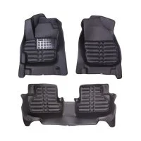 کفپوش 5 بعدی چرم مزدا 323 زرین فرش مدل AM