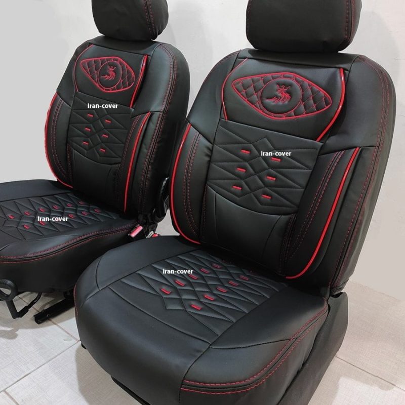 روکش صندلی تمام چرم پژو 206 و 207 طرح سوپر VIP