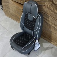 روکش صندلی چرم و برزنت ساینا طرح خلبانی