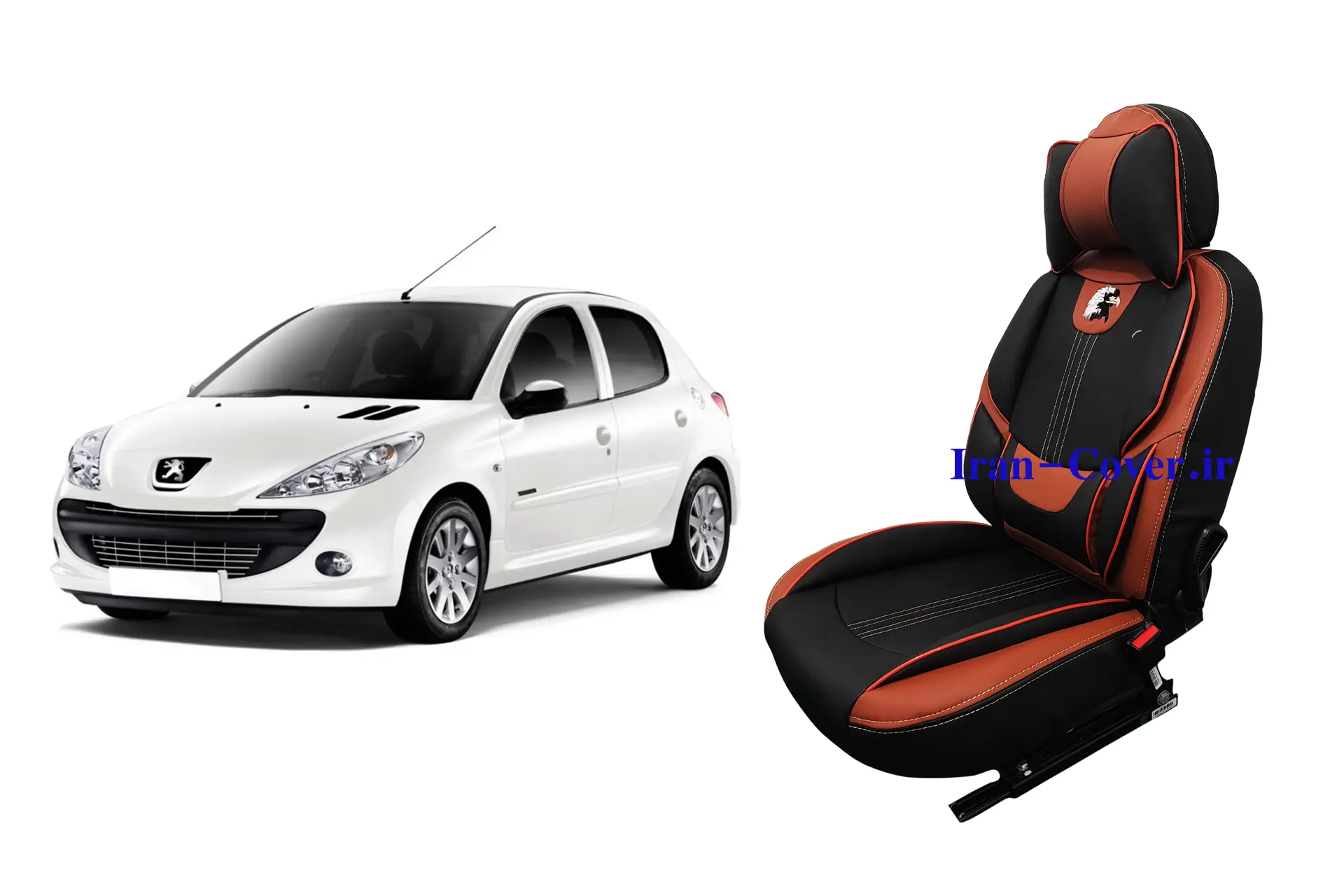 پژو 207 و روکش صندلی