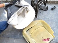تعمیر و بار دادن ابر صندلی پراید صبا