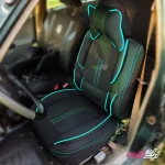 روکش صندلی خلبانی صبا مشکی دوخت فیروزه ای